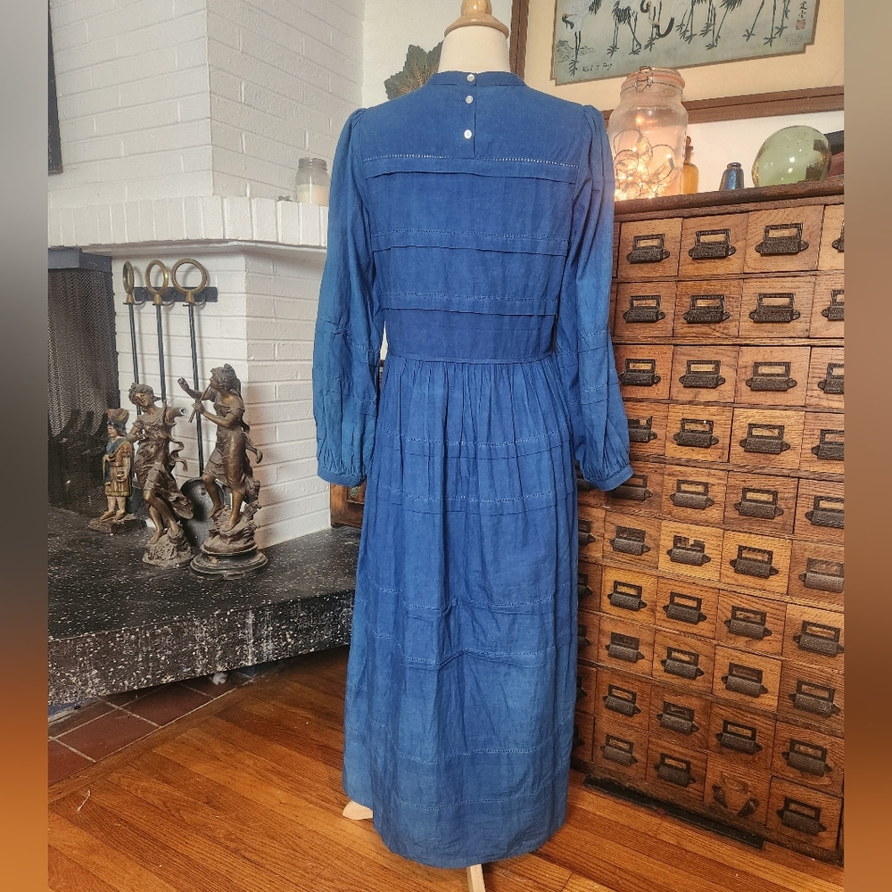 Christy Dawn Indigo Midi Dress - Picture 9 of 15